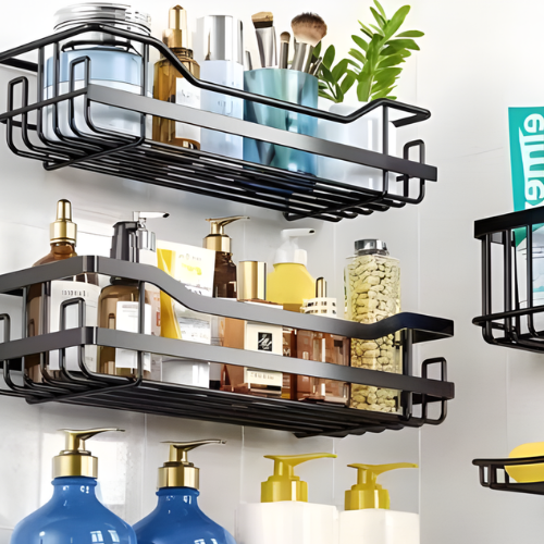 6 in 1 Bathroom Rack Hanger with Soap Case & Toothbrush Holder @HOG - Home, Office, Garden, Online Marketplace