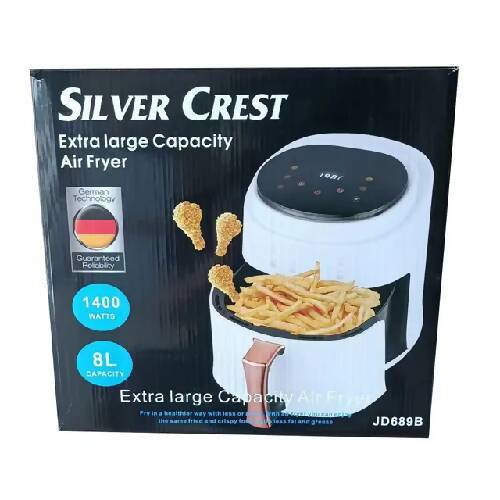 8L Silver Crest Air Fryer 2400watt. @HOG - Home Office Garden Online Marketplace