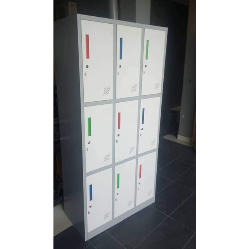 9-Door Student Metal Locker. @HOG - Home, Office, Garden, Online Marketplace