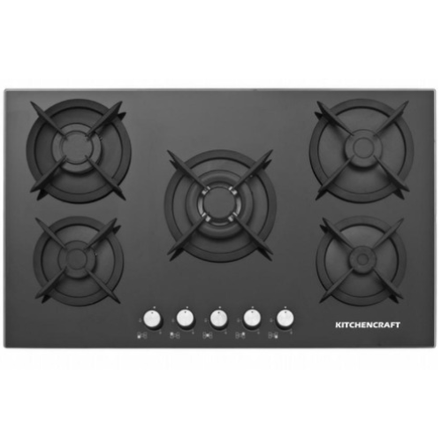 90CM 5 Burner Cooker Black GH901 @HOG - Home, Office, Garden, Online Marketplace
