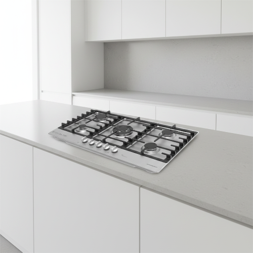 90CM 5 Burner Cooker Silver SH906 @HOG - Home, Office, Garden, Online Marketplace