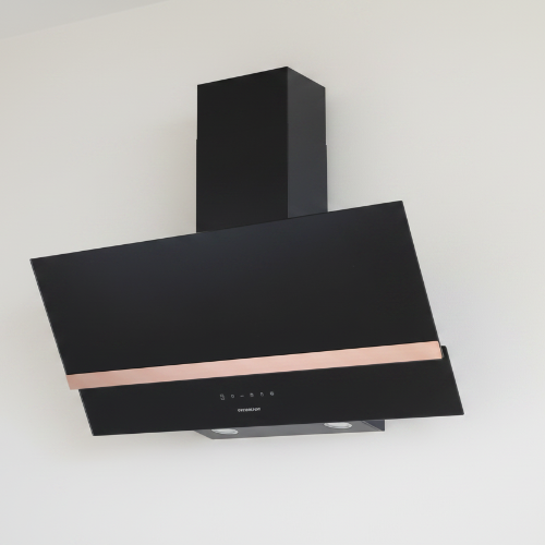 90CM VERTICAL HOOD BLACK AND ROSE GOLD STRIP 3261.90 @HOG - Home, Office, Garden, Online Marketplace