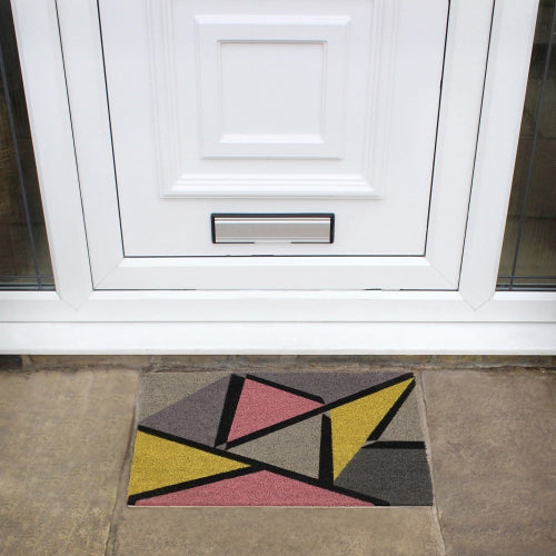 Abstract_Latex_Coir_Doormat_40_x_60_cm @HOG - Home Office Garden Online Marketplace