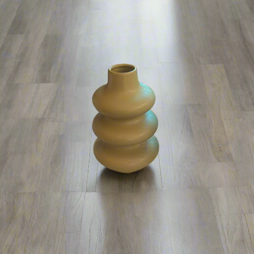 Abstract Ribbed Vase Large 16cmx16cmx24cm. Home Office Garden | HOG-HomeOfficeGarden | online marketplace