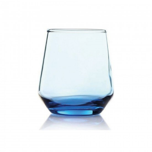 Allegra Stemless Glass (Liqueur) Turquoise (6pcs) 115cc. @HOG - Home Office Garden Online Marketplace