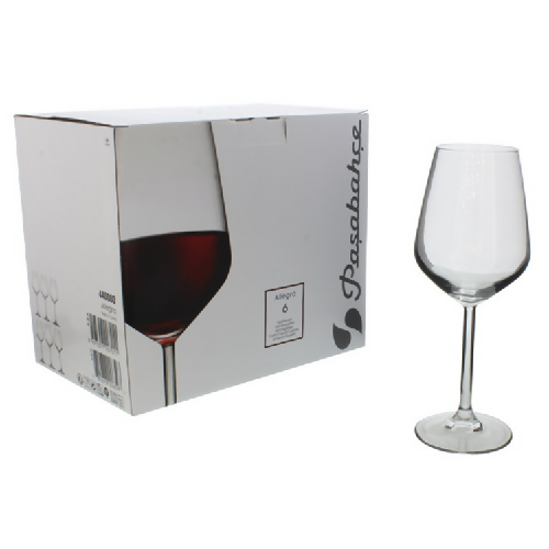 Allegra Stemware Glass (Red) (6 Pcs) 350cc. Home Office Garden | HOG-HomeOfficeGarden | online marketplace