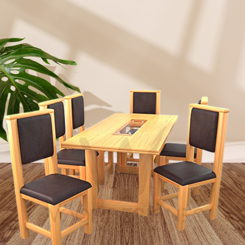 Alvar Retro 6 Seater Dining Set. @HOG - Home Office Garden Online Marketplace