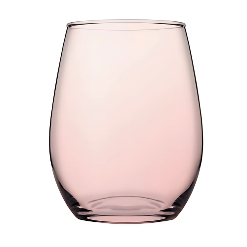 Amber Stemless Pink (Red) 6pcs 350cc. Home Office Garden | HOG-HomeOfficeGarden | online marketplace