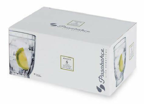 Amore Tumbler (Water) (6 Pcs) 320cc. @HOG - Home Office Garden Online Marketplace