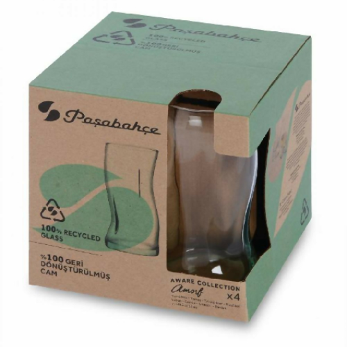 Amorf (Aware Collection) Tumbler Long (4 Pcs) 400cc. Home Office Garden | HOG-HomeOfficeGarden | online marketplace