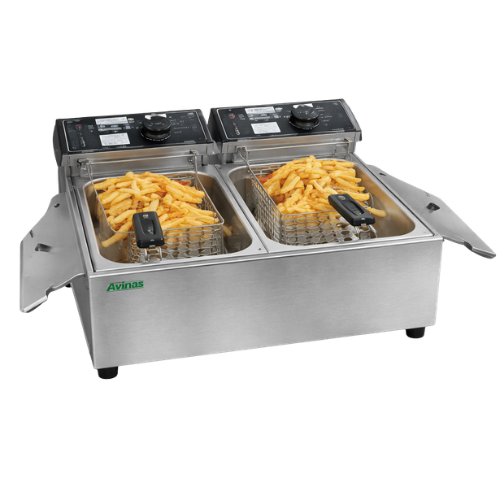 Avinas Dual Electric Deep Fryer @HOG - Home, Office, Garden, Online Marketplace