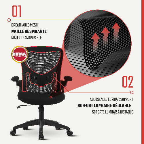 Ayla Swivel Chair 227B @HOG - Home Office Garden Online Marketplace