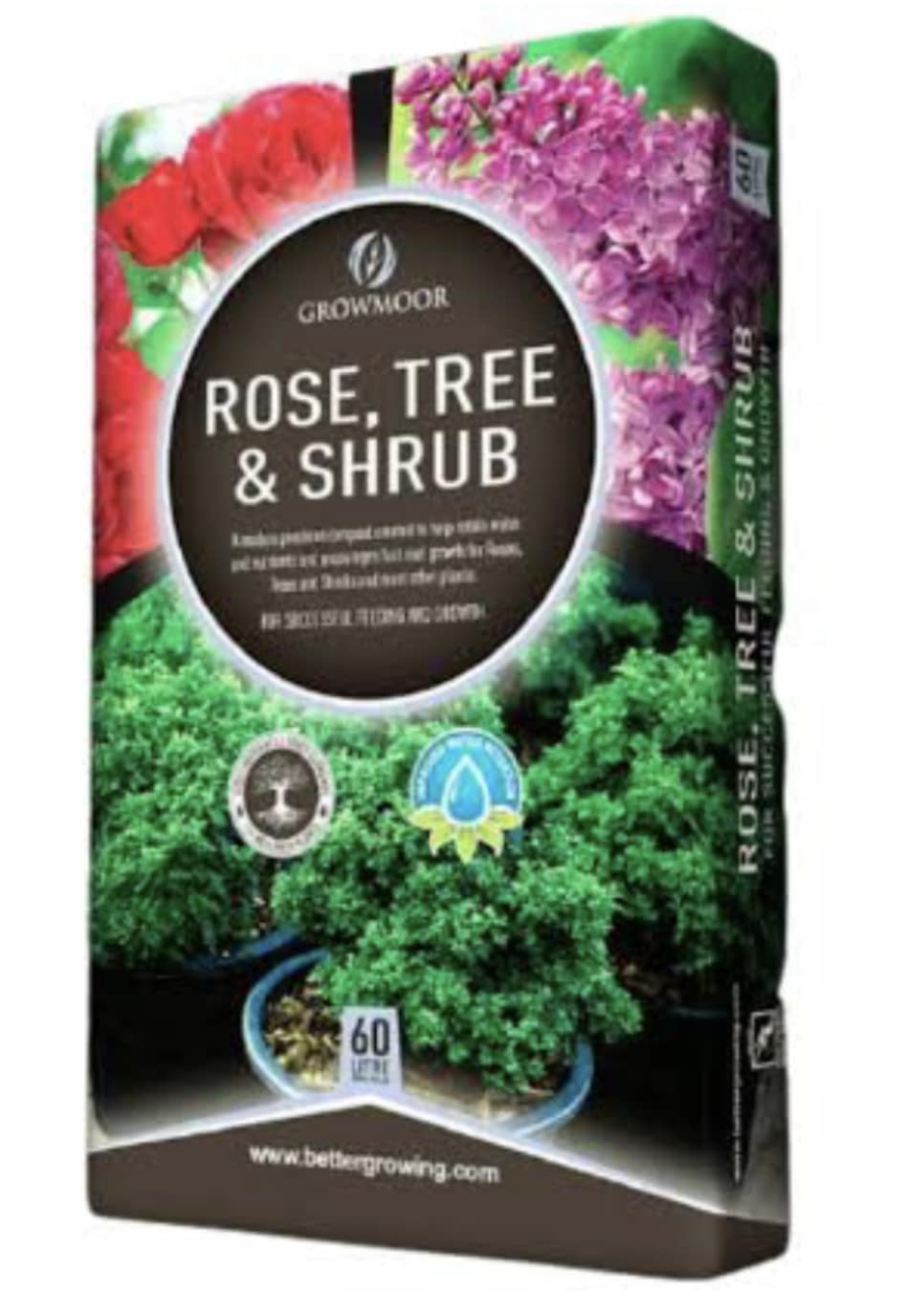 Growmoor Rose, Tree and Shrub 60 ltrs Home, Office, Garden online marketplace