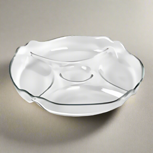 Basic Divided Service Plate 4 Pcs 252mm. Home Office Garden | HOG-HomeOfficeGarden | online marketplace