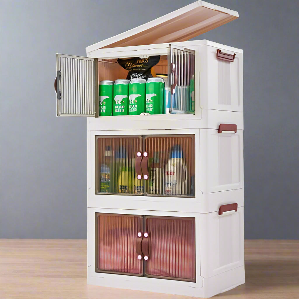 Bearhug Collapsible Stackable Storage Box - 3 Packs @ HOG