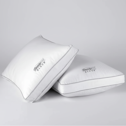 Beautyrest Black Luxurious Down Alternative Pillows Standard Queen - 2 Pack @HOG - Home Office Garden Online Marketplace