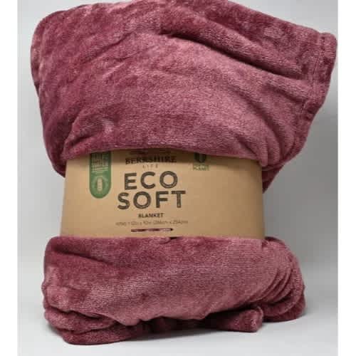 Berkshire Life Eco Soft Blanket - King Pink - 284cm X 234cm. Home Office Garden | HOG-HomeOfficeGarden | online marketplace