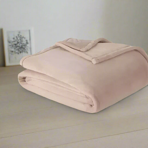 Berkshire Life Luxe-loft Blanket - Twin (66in X 92in) Beige. Home Office Garden | HOG-HomeOfficeGarden | online marketplace