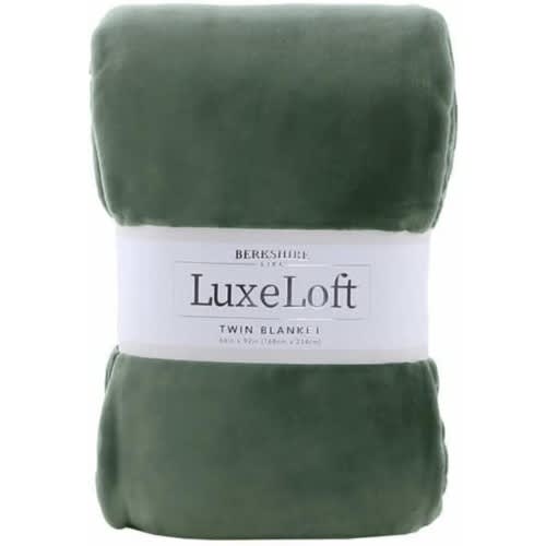 Berkshire Loft Twin Blanket - Green - ''66 X 92" - 168 X 234cm. Home Office Garden | HOG-HomeOfficeGarden | online marketplace