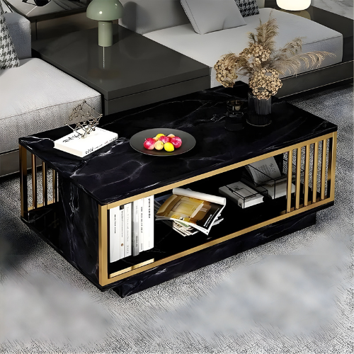 White Marble Coffee Table. @HOG - Home Office Garden Online Marketplace