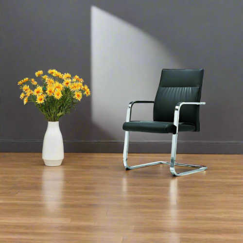 Black Visitor's Chair @HOG - Home Office Garden Online Marketplace