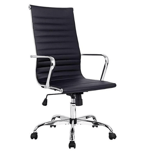 Blaze Black & Chrome High Back Executive Office Chair - LK248A @HOG - Home Office Garden Online Marketplace