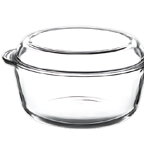 Borcam Round Casserole With Cover (1pc) 3150cc @HOG - Home, Office, Garden, Online Marketplace