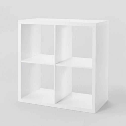 Brightroom Storage 4 Cube Organizer - White - 13”. Home Office Garden | HOG-HomeOfficeGarden | online marketplace