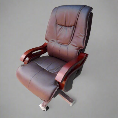 Brown Leather Chair - G9 @HOG - Home Office Garden Online Marketplace