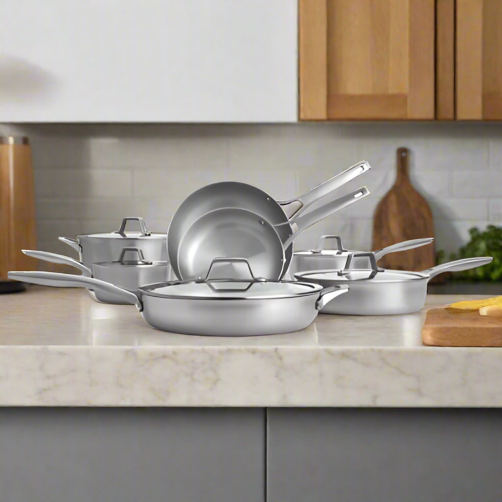 Calphalon Premier Stainless Steel Cookware Set - 12-piece @ HOG