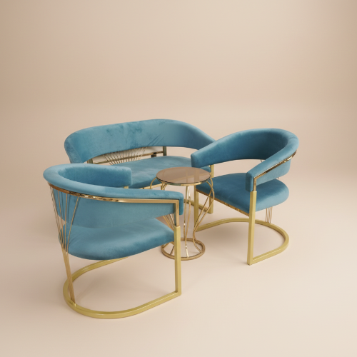 Cantilevered Armchairs with Barrel Backs. @HOG - Home Office Garden Online Marketplace