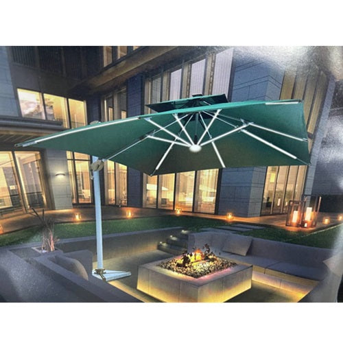 Cantilever Parasol with Led Light @ HOG Marketplace