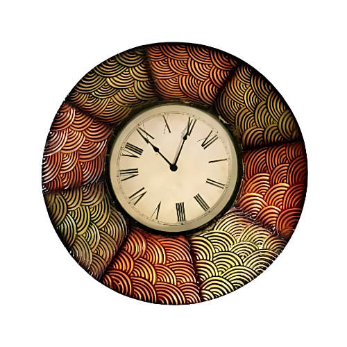 Casa Padrino Wrought Iron Vintage Wall Clock. Home Office Garden | HOG-HomeOfficeGarden | online marketplace