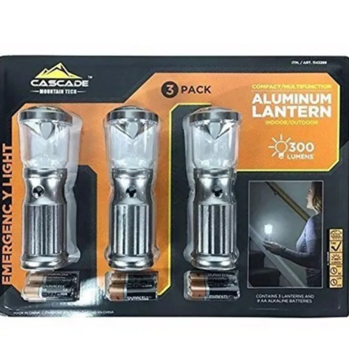 Cascade Aluminum Lantern - 3 Pack
@HOG - Home, Office, Garden, Online Marketplace