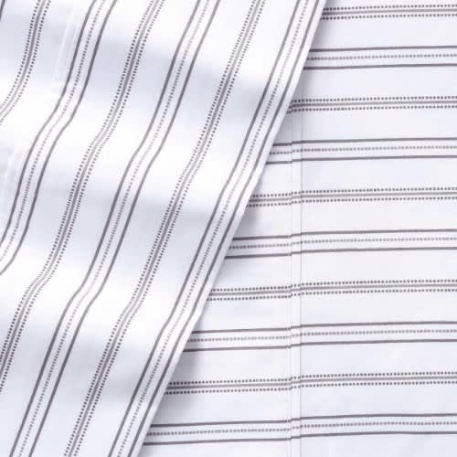 Charisma Microfiber Full Size 4pc Sheet Set - Remsen Grey. Home Office Garden | HOG-HomeOfficeGarden | online marketplace