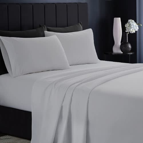 Charisma Sheets Set - 800 Thread Count - 4 Piece - Light Grey. Home Office Garden | HOG-HomeOfficeGarden | online marketplace