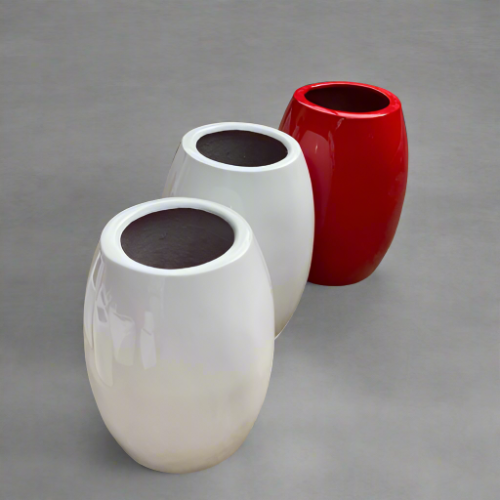 Classic Fiberglass Plant Pot for Interior Design (Per Unit). @HOG - Home Office Garden Online Marketplace