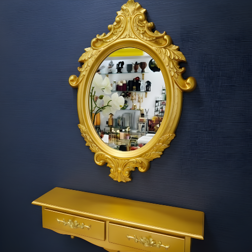 Classic Sophisticated Wall Mounted Mirror and Console @HOG - Home, Office, Online Marketplace