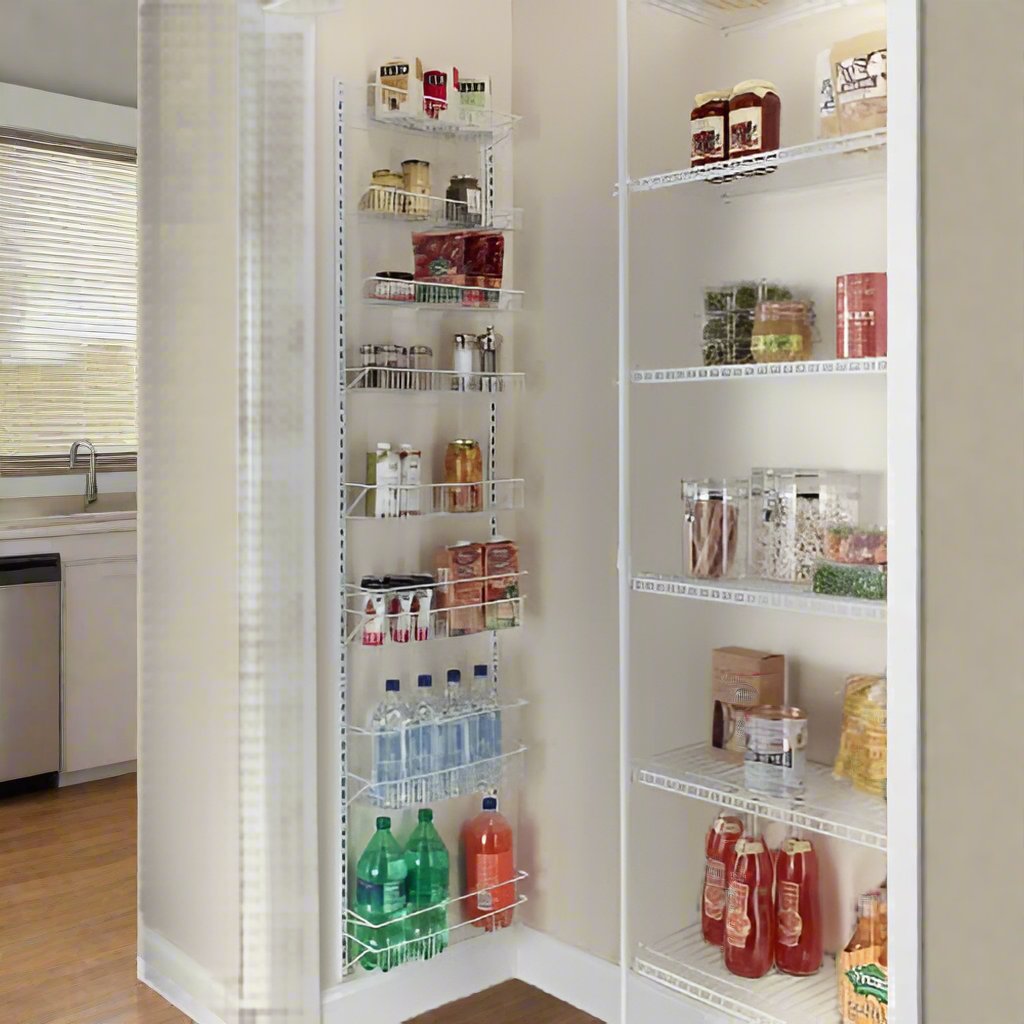 Closetmaid Adjustable 8-tier Wall And Door Rack, 77-inch Height X 18-inch @ HOG