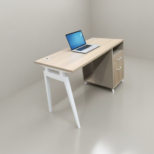 Compact Work Desk with Side Drawers – 1.2 Meters @HOG - Home, Office, Garden, Online Marketplace