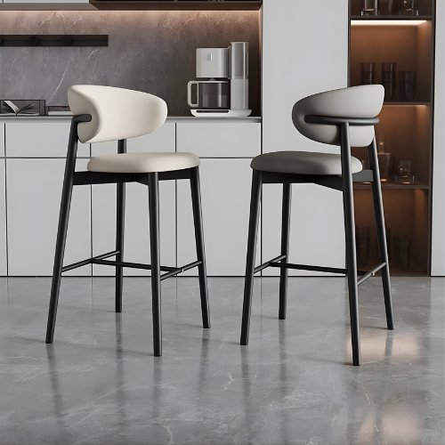 Contemporary Bar Stool with Backrest @HOG - Home, Office, Garden, Online Marketplace