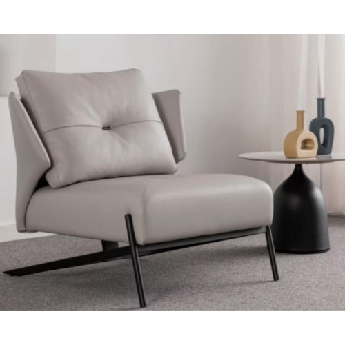 Contemporary Cushioned Lounge Chair with Metal Legs @HOG - Home, Office, Garden, Online Marketplace