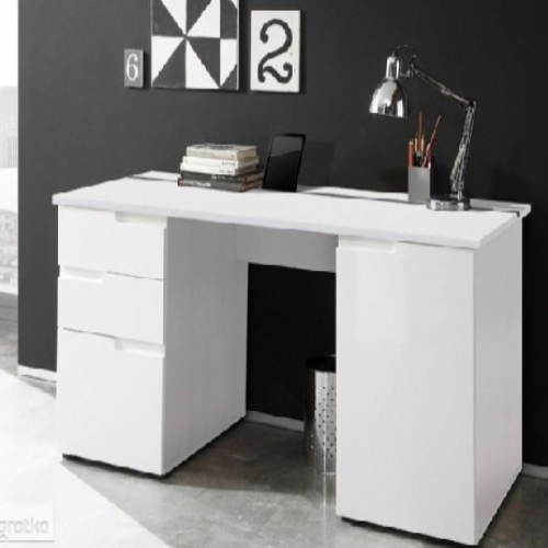 Converting Office Desk - White & Black. @HOG - Home Office Garden Online Marketplace