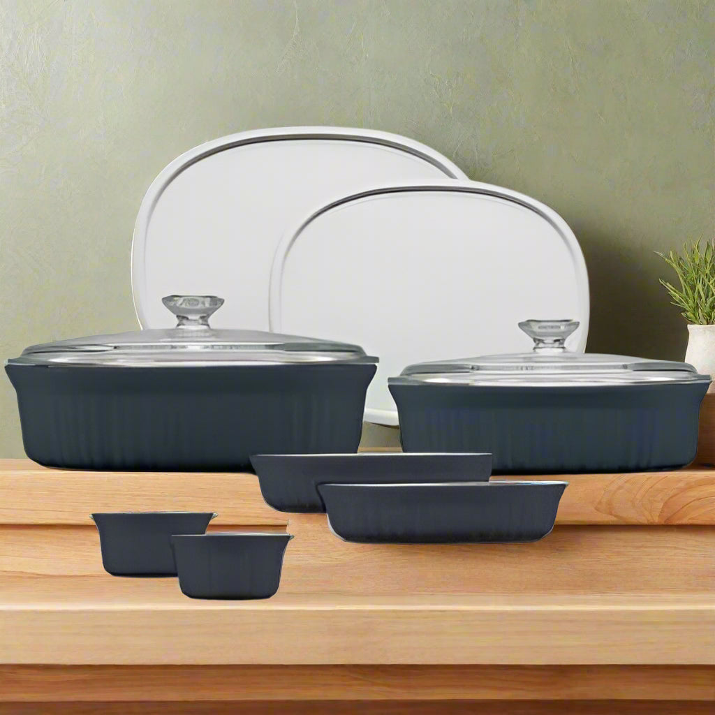 Corningware French Colors 10pc Bakeware Set @ HOG