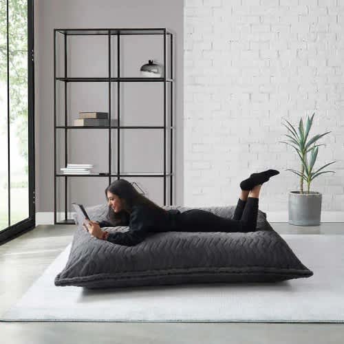 Costco Crash Foam Pillow Lounger - 74” L X 53” W. Home Office Garden | HOG-HomeOfficeGarden | online marketplace