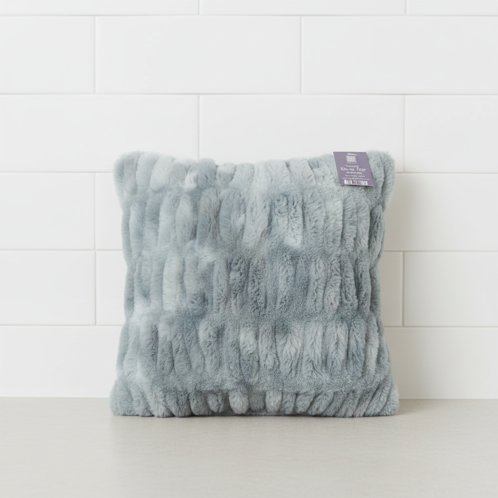 Country Club Faux Fur Filled 2 Pcs Throw Pillow - 43cm X 43cm @HOG - Home, Office, Garden, Online Marketplace