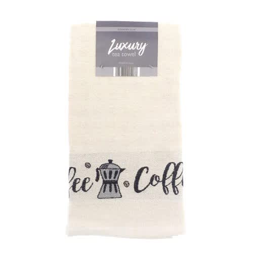 Country Club Jacquard Border 4 Piece Mixed Tea Towel - 50cm X 65cm. Home Office Garden | HOG-HomeOfficeGarden | online marketplace