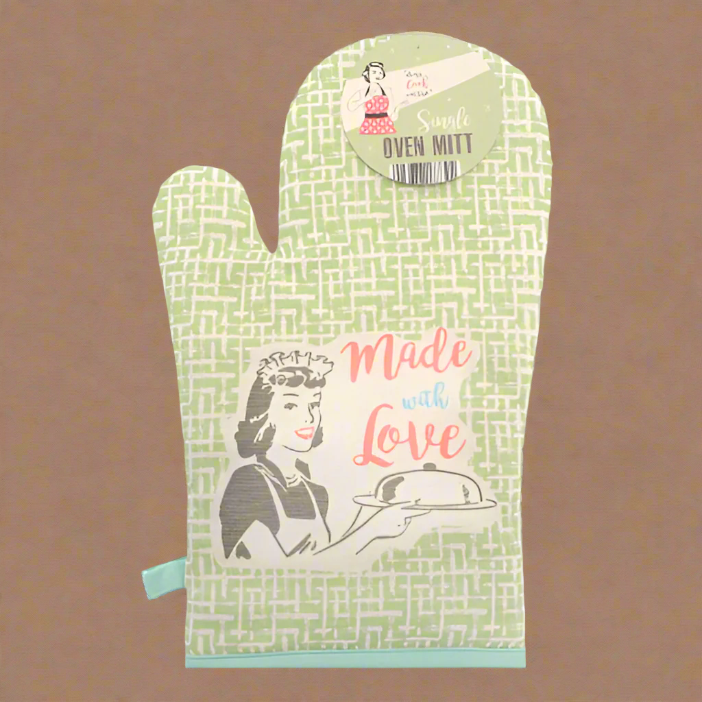 Country Club Oven Mitt – Made With Love @HOG - Home Office Garden Online Marketplace