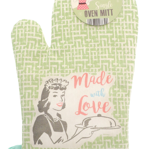Country Club Oven Mitt – Made With Love @HOG - Home Office Garden Online Marketplace