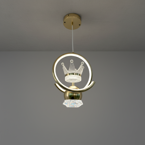 Crystal Crown Pendant Light– 500mm @HOG - Home, Office, Online Marketplace